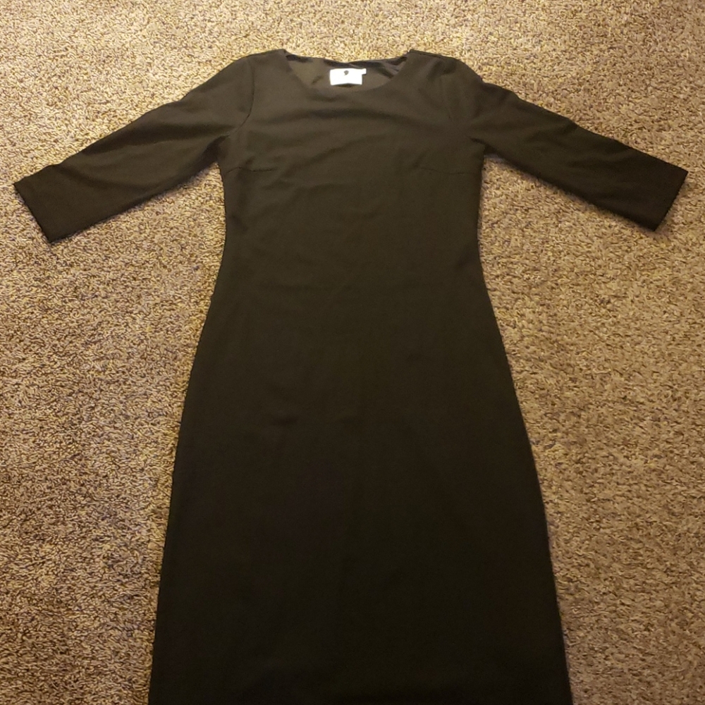 Black layering dress